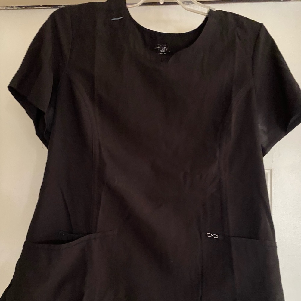 Infinity Black Scrubs